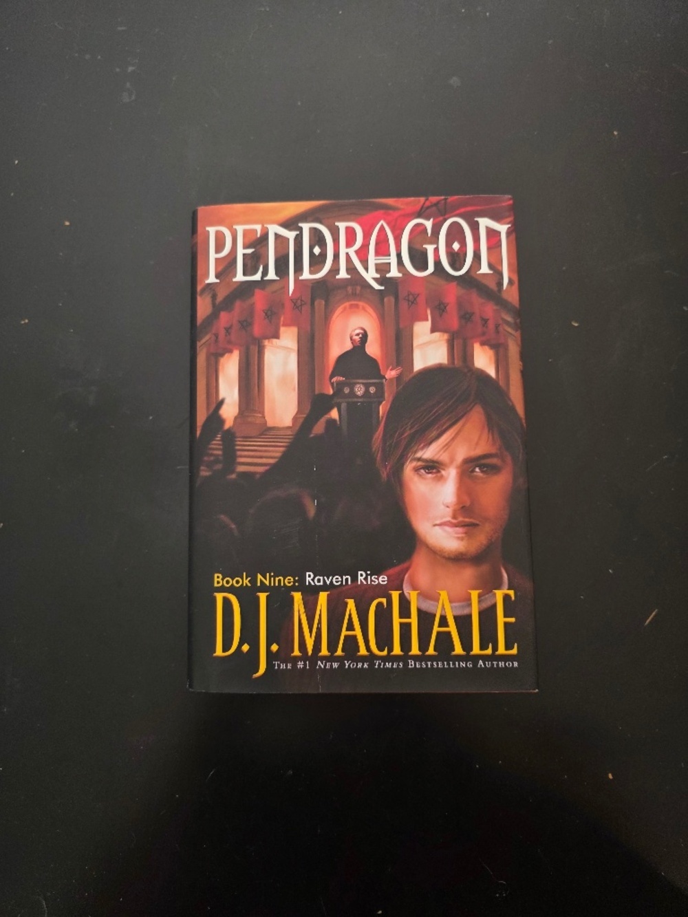 Raven Rise by D.J. MacHale - Pendragon #9 - Signed by the Author